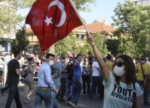 gli scontri in turchia